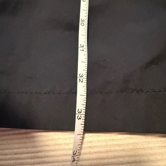 Gallery Black Trench Coat Tailored Minimalist Design Small - Picture 3 of 8